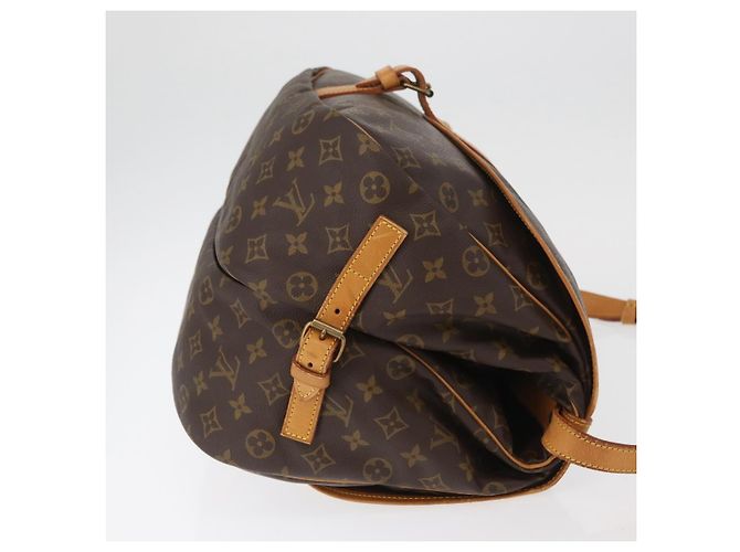 LOUIS VUITTON Sac à épaule Monogram Saumur 35 M42254 LV Auth ka3718 Monogramme - vue 3