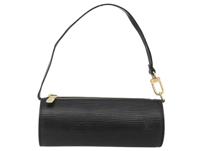 Pochette Soufflot Epi Nera LOUIS VUITTON Auth AMZ126 Nero - vista 13