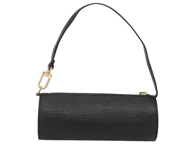 Pochette Soufflot Epi Nera LOUIS VUITTON Auth AMZ126 Nero - vista 2