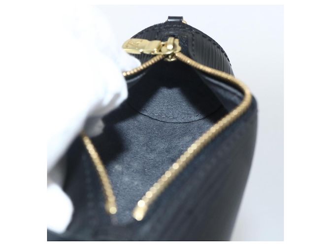 Pochette Soufflot Epi Nera LOUIS VUITTON Auth AMZ126 Nero - vista 20