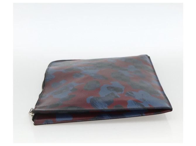 LOUIS VUITTON Pochette Jour GM Camouflage Damier Cobalt Borsa N63292 Auth YKZ1164 - vista 3