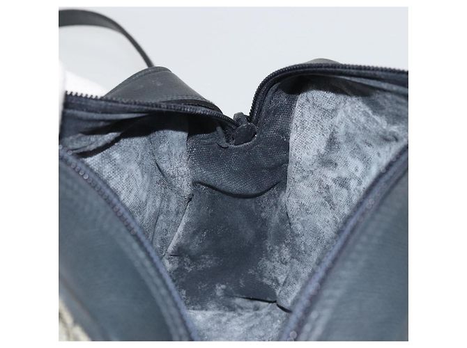 Borsa a Spalla GUCCI GG Supreme Sherry Line PVC Blu Navy Oro Rosso Auth YKZ858 D'oro - vista 18