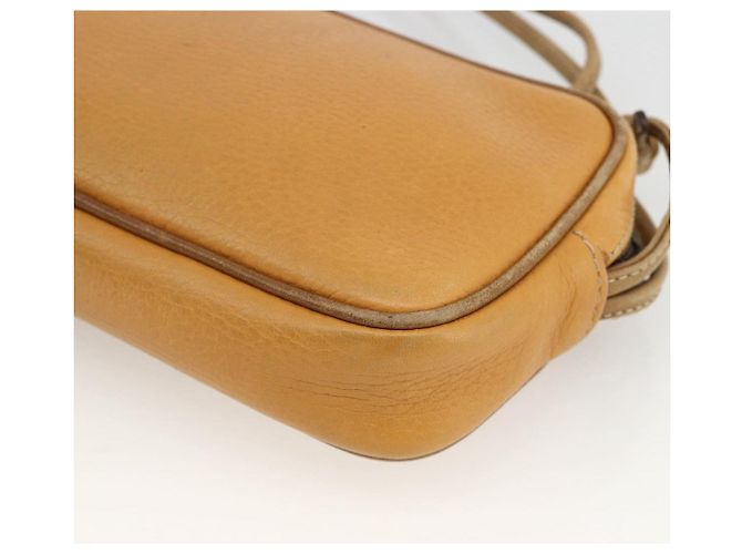 Borsa a Spalla LOEWE in Pelle Beige Oro Auth YKZ909 D'oro - vista 15