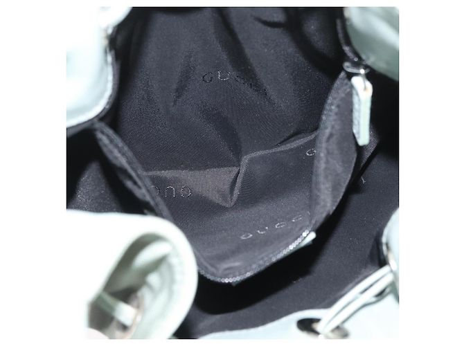 Borsa a Spalla GUCCI in Tela Verde Argento 001 4034 2123 Auth BAZ505 - vista 20