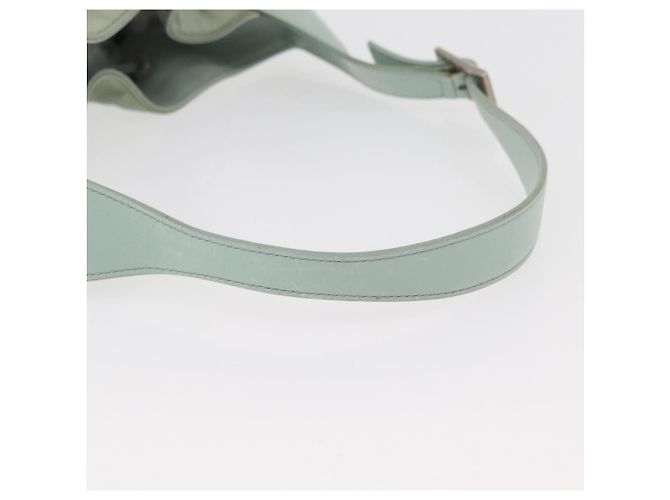 Borsa a Spalla GUCCI in Tela Verde Argento 001 4034 2123 Auth BAZ505 - vista 7