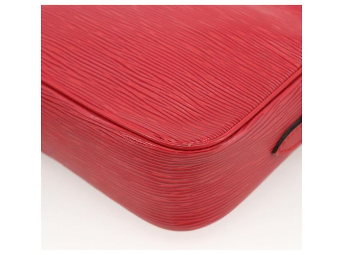 LOUIS VUITTON Borsa a Spalla Epi Trocadero 23 Rossa M52307 LV Auth 167013 Rosso - vista 16
