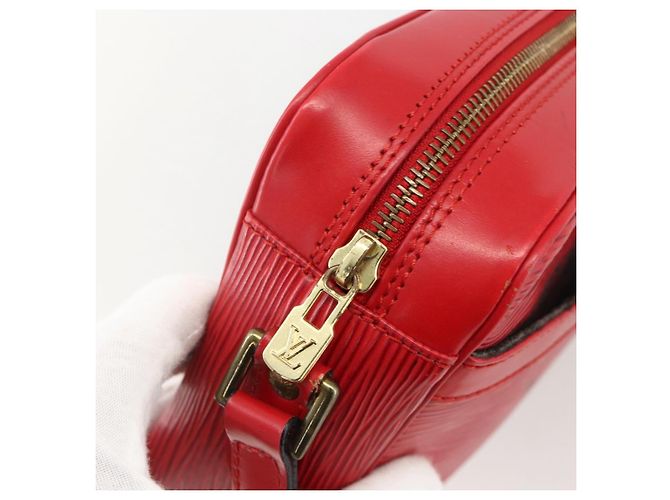 LOUIS VUITTON Borsa a Spalla Epi Trocadero 23 Rossa M52307 LV Auth 167013 Rosso - vista 18