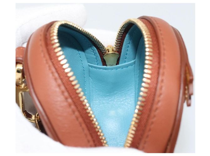 LOEWE - Borsa Hin in pelle marrone del Castello Errante di Howl di Studio Ghibli Auth 158609SM D'oro - vista 21