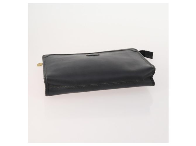 Borsa C Sulky in tela Macadam CÉLINE in pelle PVC 4 pezzi marrone beige navy Auth 166797 Blu navy - vista 6