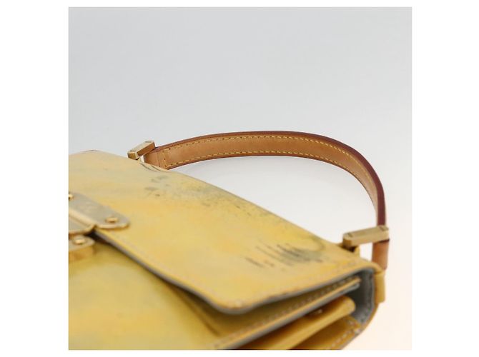 LOUIS VUITTON Borsa a mano Spring Street Monogram Vernis Grigio M91029 LV Auth BAZ638 - vista 8