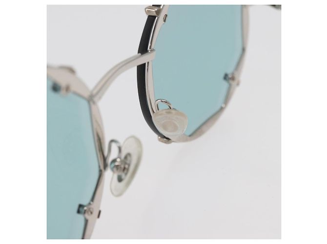 Autre Marque Occhiali da sole TIFFANY&Co. metallo Blu Auth 167005SM - vista 13