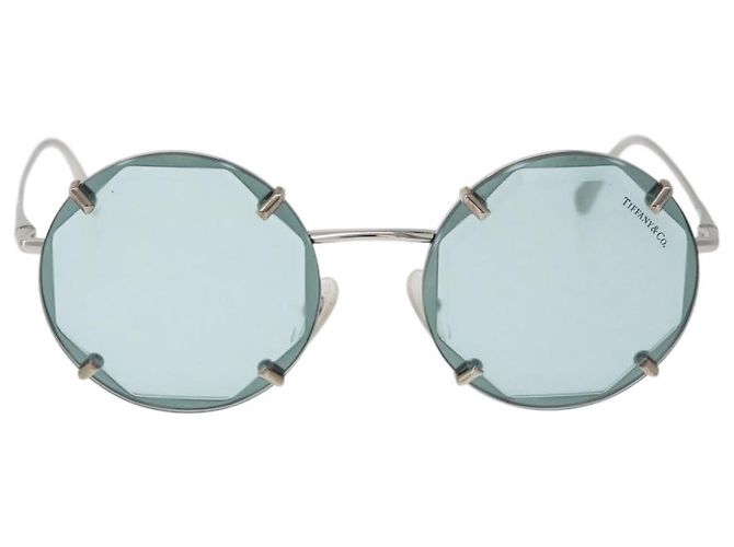 Autre Marque Occhiali da sole TIFFANY&Co. metallo Blu Auth 167005SM - vista 2
