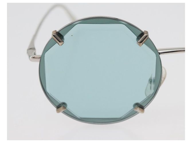 Autre Marque Occhiali da sole TIFFANY&Co. metallo Blu Auth 167005SM - vista 4