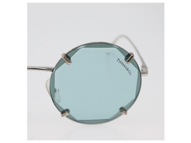 Autre Marque Occhiali da sole TIFFANY&Co. metallo Blu Auth 167005SM - vista 5