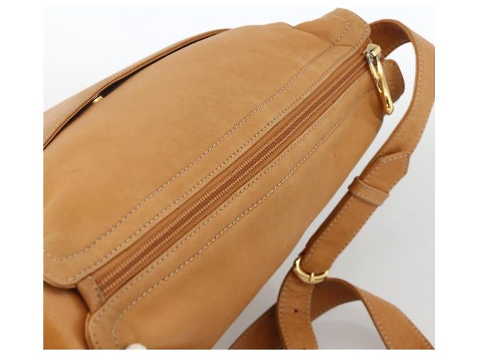 LOEWE Borsa a Spalla Anagram Pelle Beige Oro Auth ka3682 D'oro - vista 6