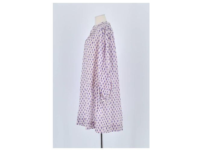 Closed White Cotton Dress - view 5