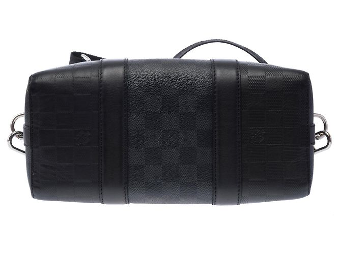 LOUIS VUITTON Keepall XS em Lona Preta - 103431 Preto - vista 10