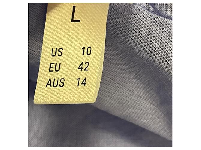 Abito Maxi Ruffle Iris Blu Magali Pascal - vista 5