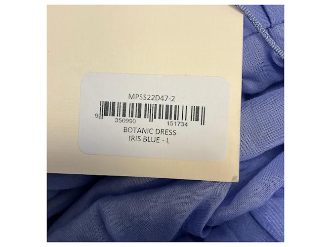 Abito Maxi Ruffle Iris Blu Magali Pascal - vista 7