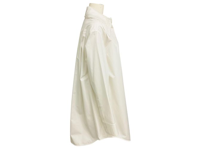 Camisa de popelina de algodón blanco Jil Sander - vista 2