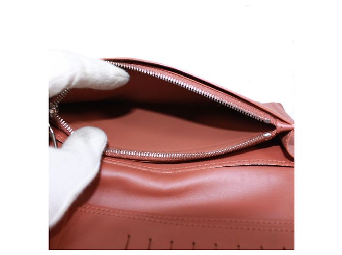 Brazza Billetera bi-fold Louis Vuitton Castaño - vista 11