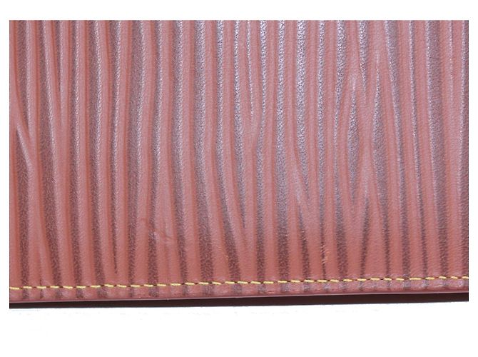 Brazza Billetera bi-fold Louis Vuitton Castaño - vista 13