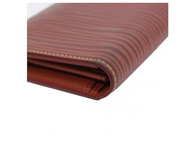 Brazza Billetera bi-fold Louis Vuitton Castaño - vista 8
