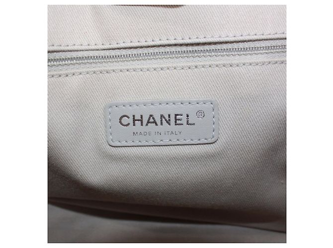Borsa Deauville di Chanel Beige - vista 9