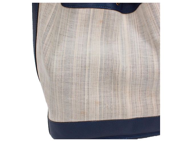 Hermès Borsa Hermes Market PM Blu Beige - vista 11