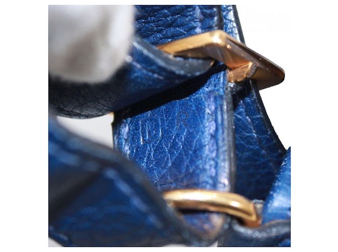 Hermès Borsa Hermes Market PM Blu Beige - vista 13