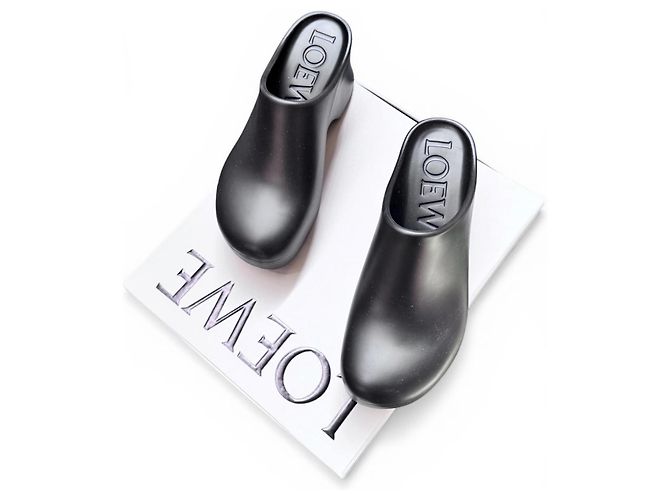 Zoccoli Loewe Foam Terra Clog 90 Nero - vista 11