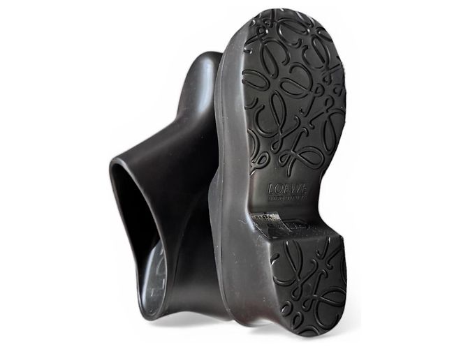 Zoccoli Loewe Foam Terra Clog 90 Nero - vista 4