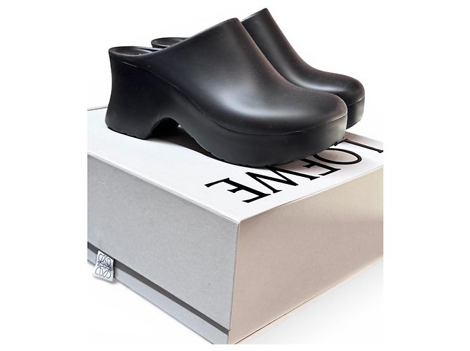 Zoccoli Loewe Foam Terra Clog 90 Nero - vista 9