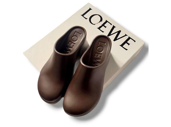 Zoccoli Loewe Foam Terra Clog 90 Marrone - vista 11