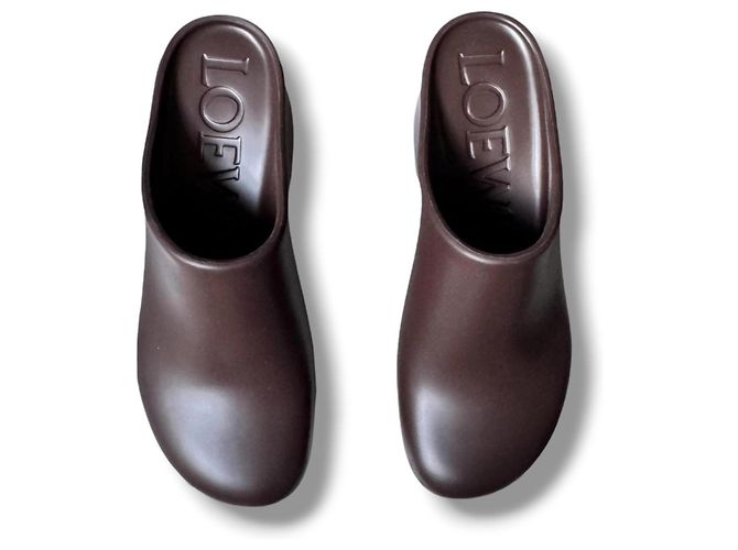 Zoccoli Loewe Foam Terra Clog 90 Marrone - vista 13