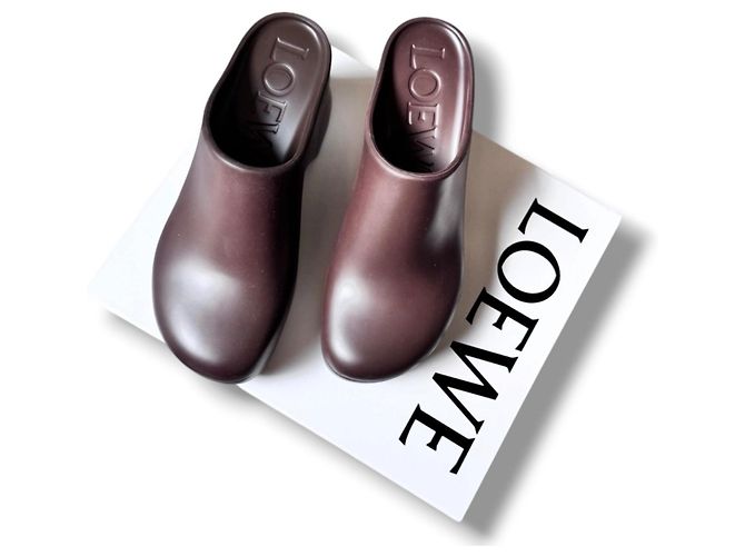 Zoccoli Loewe Foam Terra Clog 90 Marrone - vista 15