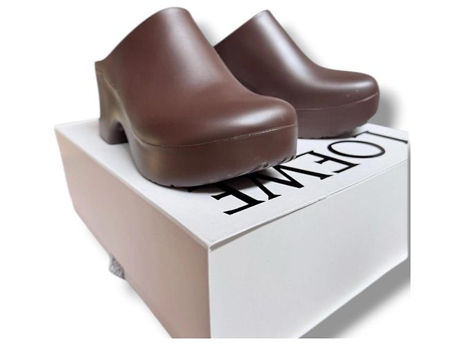 Zoccoli Loewe Foam Terra Clog 90 Marrone - vista 8