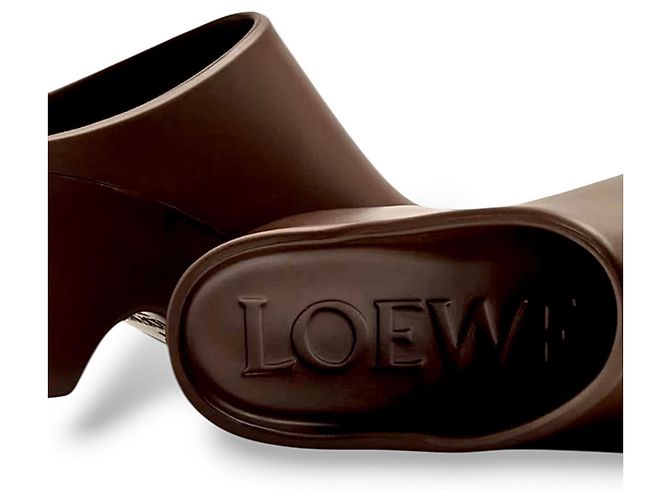 Zoccoli Loewe Foam Terra Clog 90 Marrone - vista 12
