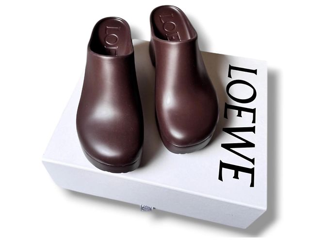 Zoccoli Loewe Foam Terra Clog 90 Marrone - vista 15