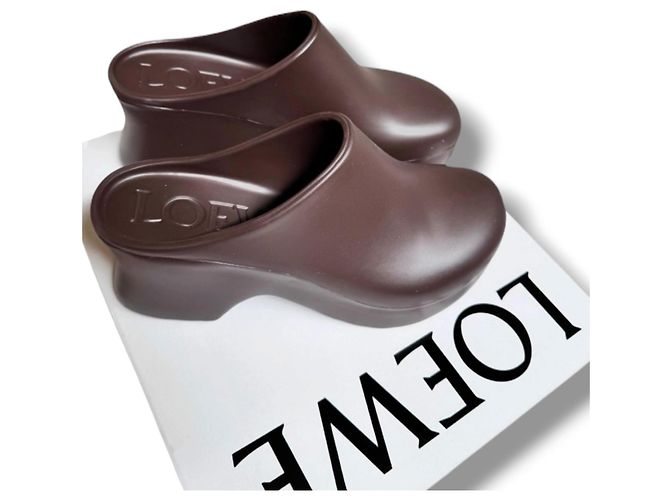 Zoccoli Loewe Foam Terra Clog 90 Marrone - vista 6
