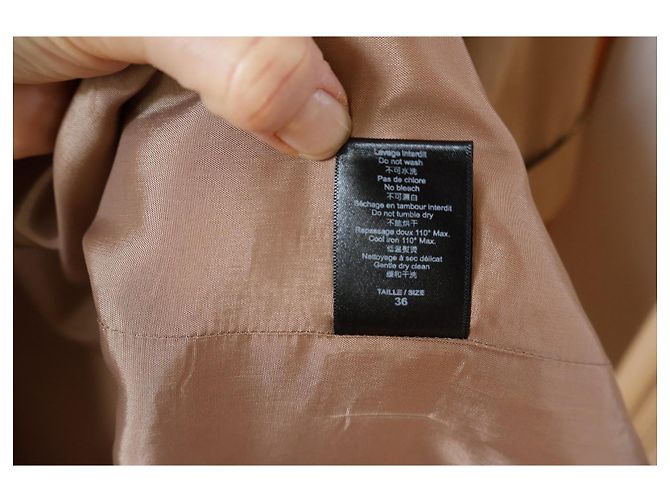 Zapa Tairic Trenchcoat camel Baumwolle Kamel - Ansicht 7