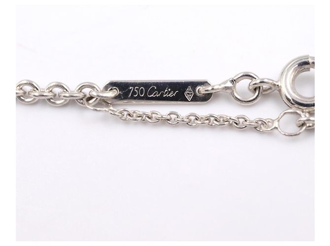 Collar de cadena de oro blanco de 18K Cartier - vista 3