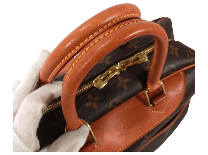 Borsa Deauville Louis Vuitton Marrone - vista 10