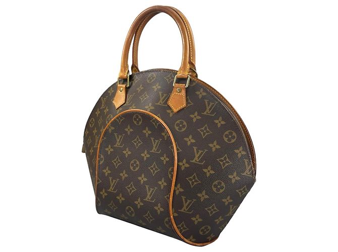 Borsa Ellipse MM Louis Vuitton Marrone Monogramma - vista 2