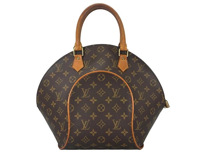 Borsa Ellipse MM Louis Vuitton Marrone Monogramma - vista 3