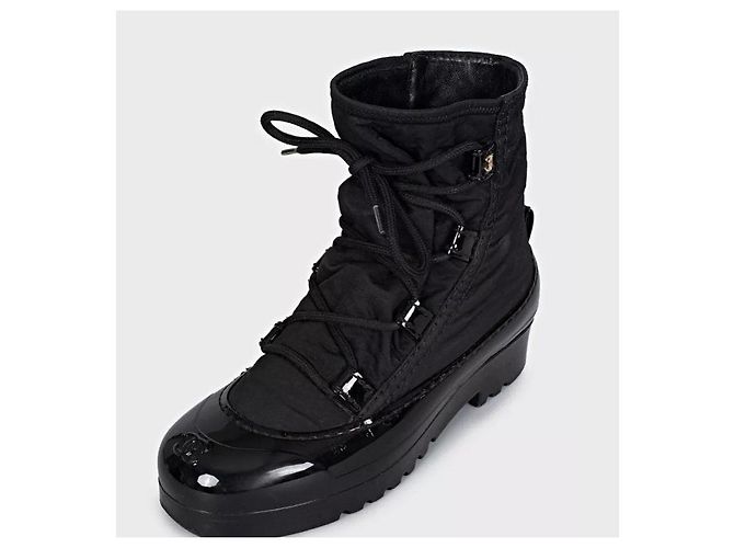 Schwarze Schnürstiefel von Chanel - Größe 37 Gebraucht - Ansicht 3