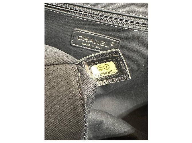 Chanel Deauville große Denim-Canvas-Tasche gebraucht - Ansicht 5