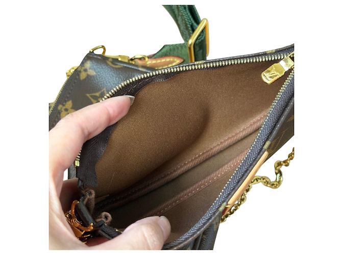 Louis Vuitton Monogram Multi Pochette Accessoires Braun - Ansicht 13