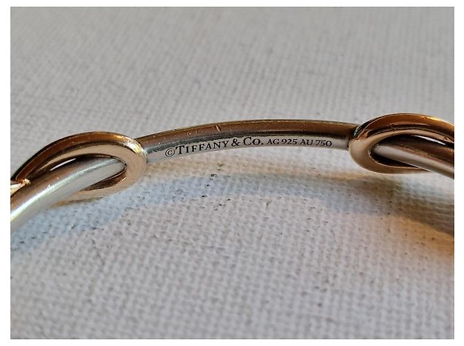 Tiffany & Co Infinito in argento massiccio 925 e oro rosa massiccio 750/000 - vista 10