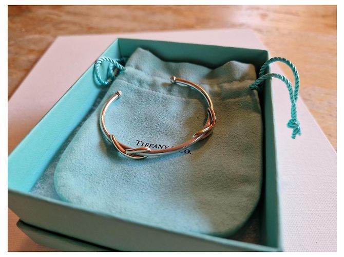 Tiffany & Co Infinito in argento massiccio 925 e oro rosa massiccio 750/000 - vista 3